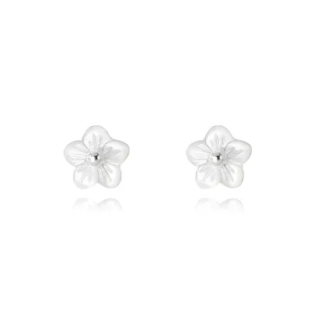KUMET Sterling Silver Stud Earrings Women's