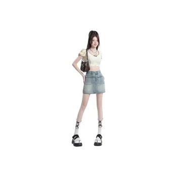 The New Age Family Denim Short Skirts Women's