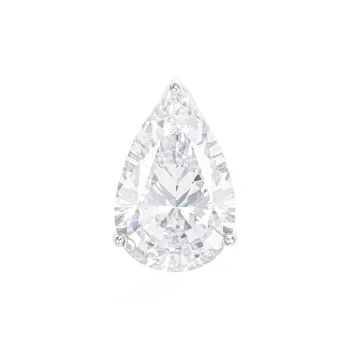 GEMOLA Synthetic Cubic Zirconia Clip On Earrings Unisex