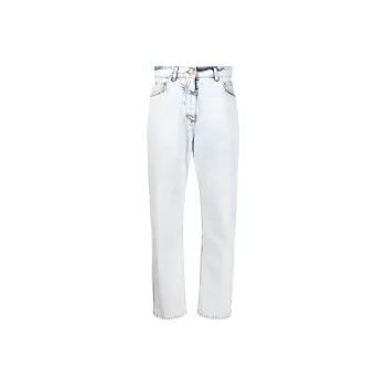 BALMAIN High rise Boyfriend Jeans