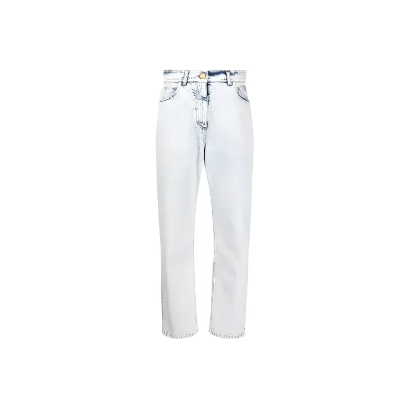 BALMAIN High rise Boyfriend Jeans-0