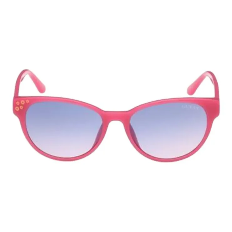 GUESS Round Sunglasses Women's Pink-1