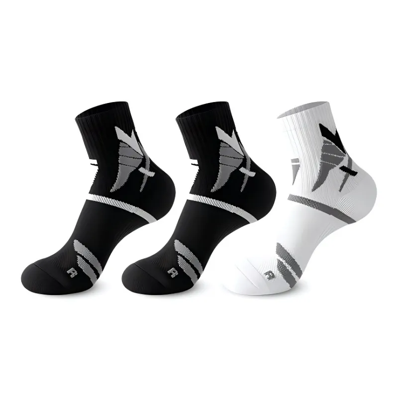 JIAZINI Basketball Socks Men's 3 Pack-4