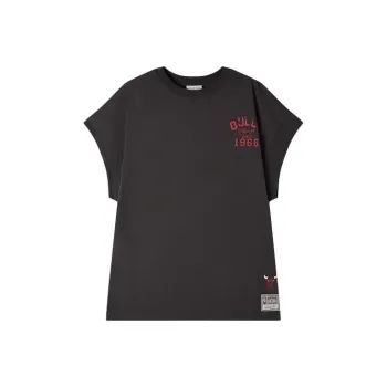 Mitchell & Ness x NBA Chicago Bulls SS25 T Shirt Unisex Black