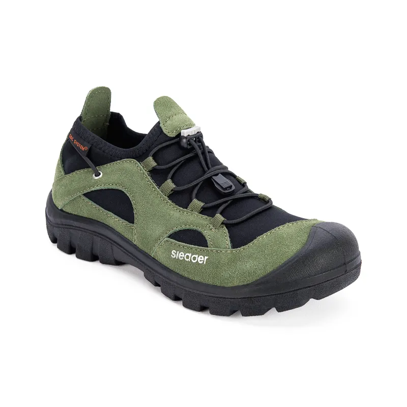 SLEADER Deep Water Cool Series Anti Slip Wear Resistant Low Top Outdoor Shoes Unisex Apple Green-1