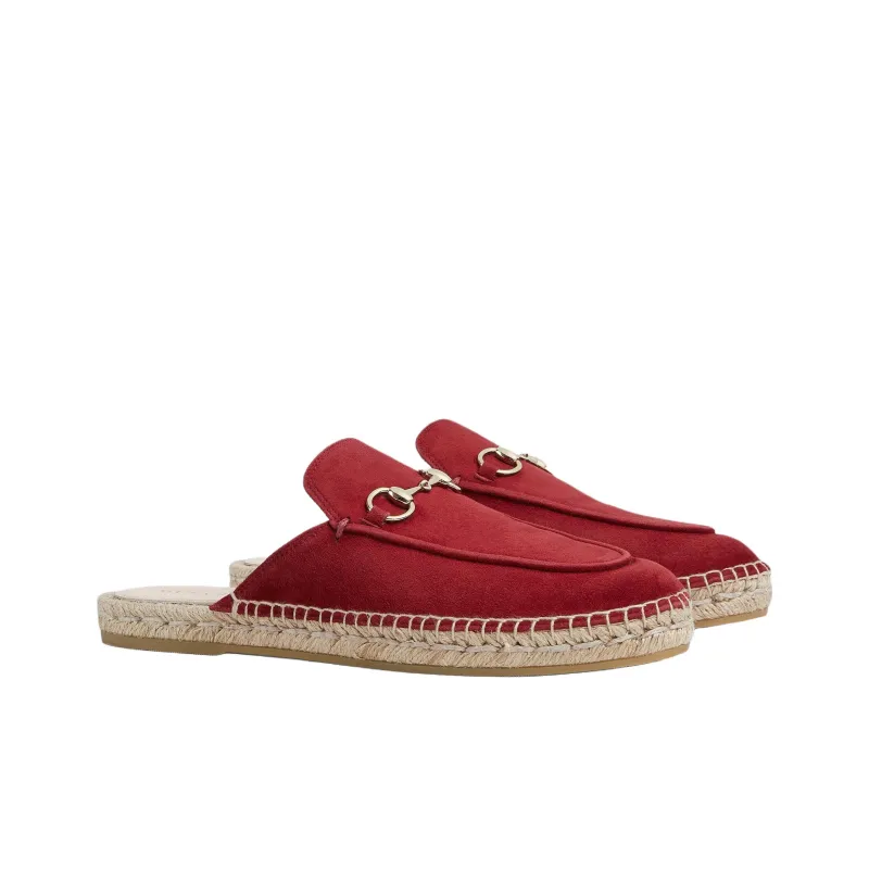 GUCCI Quick Dry Closed Toe Slippers Women's Red-2