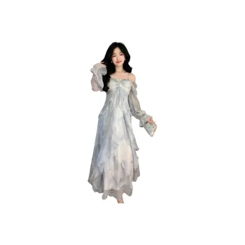 XIANSINIAO Long Sleeved Dress Women's
