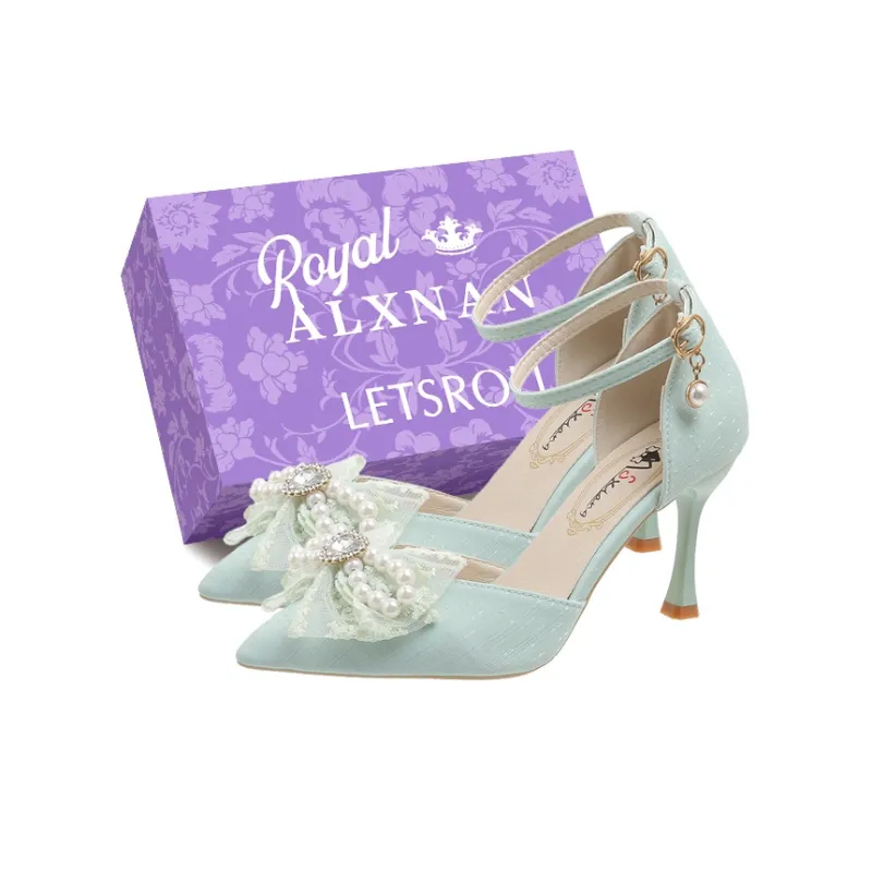 Alxnan Slim Heel High Heels Women's-7