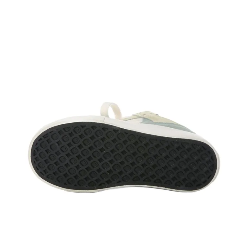 Ordifen Low Top Skateboard Shoes Women's Yellow Cream Green-4