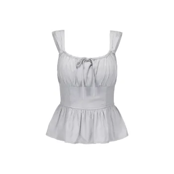 CHIWAWAMEME Camisoles Women's Sea Salt Blue
