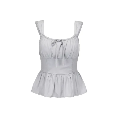 CHIWAWAMEME Camisoles Women's Sea Salt Blue