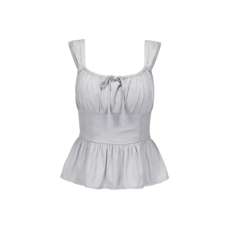 CHIWAWAMEME Camisoles Women's Sea Salt Blue-0