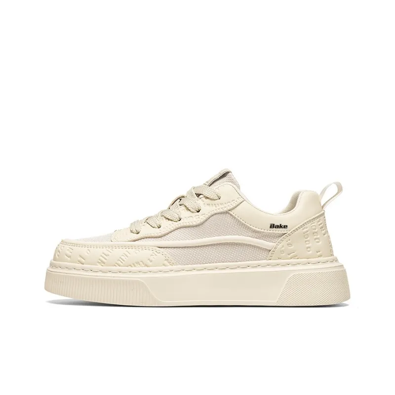 BAKE Breathable Height Increase Low Top Skateboard Shoes Men's-5