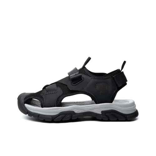 FED Slip Resistant River Trekking Shoes Men's Black