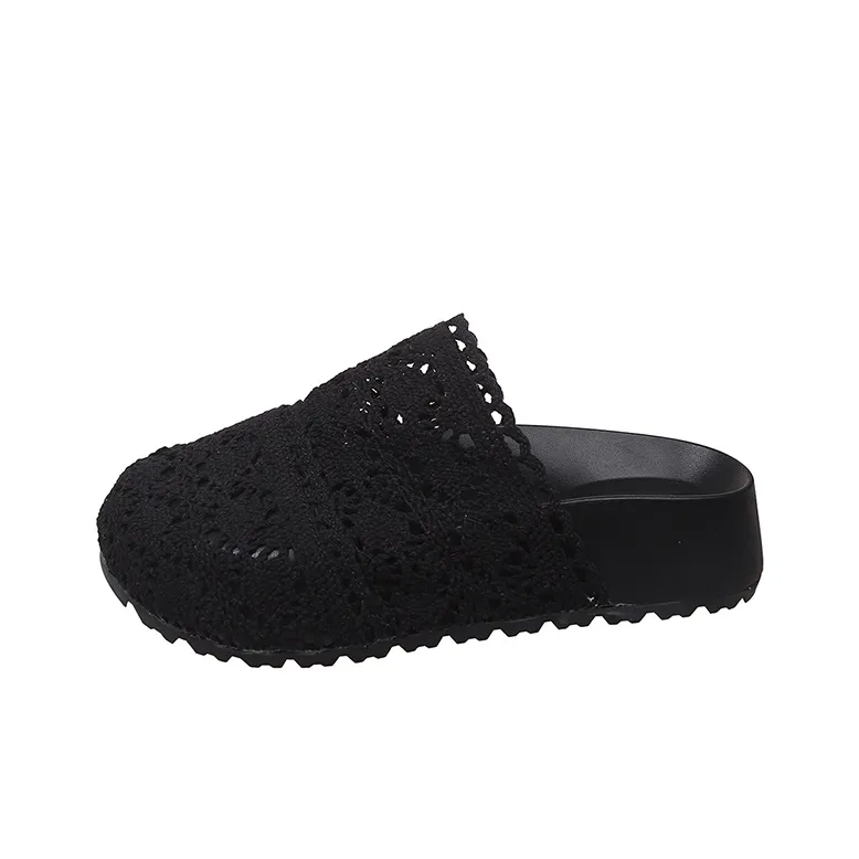 AJPAP Odor Resistant, Abrasion Resistant Closed Toe Slippers Women's-0