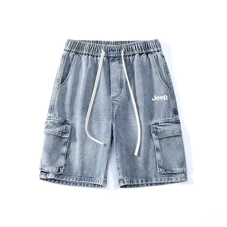 Jeep Leisure Collection Denim Shorts Unisex-7