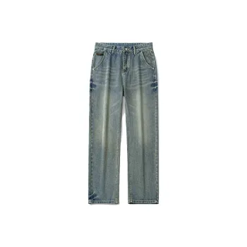 Go it alone Jeans Unisex Light Vintage Blue