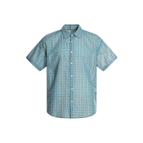 GBXM Shirts Unisex Blue Plaid Color