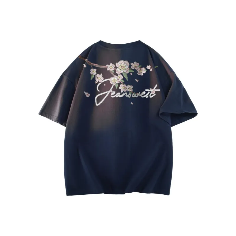 JEANSWEST Short Sleeved T Shirts Unisex-9