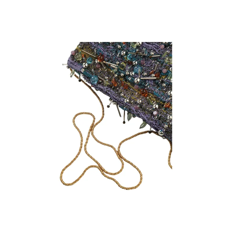 DRIES VAN NOTEN Embellished Envelope Bag Yellow-2