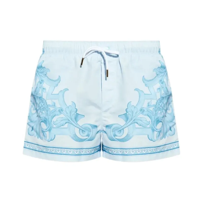 VERSACE Ornamental print Swim Shorts-0
