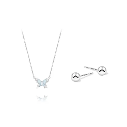 KUMET Sterling Silver Necklaces Women's
