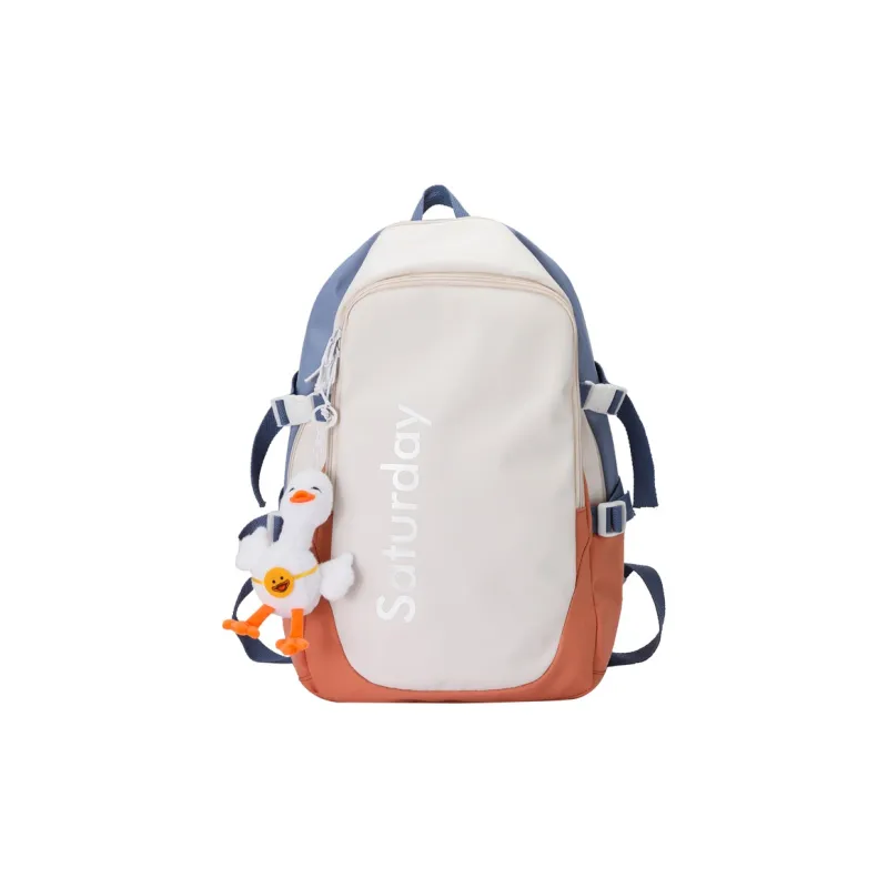 SURELAPTOP Nylon Backpack Unisex Multicolor-6