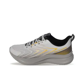 QIAODAN Speed Anti Slip Wear Resistant Low Top Casual Training City Commute Running Shoes Men's Silver Gray