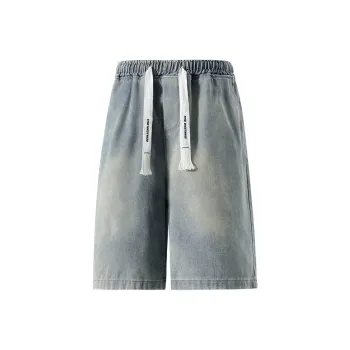 Journey To The West Denim Shorts Unisex