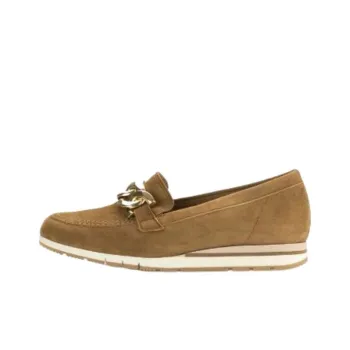 Gabor Comfort Loafers 1.5cm Women's Brown