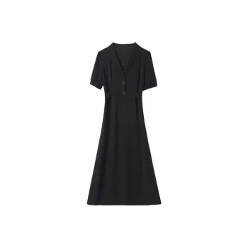 Mu Xiao Xin Short Sleeved Dress Women's