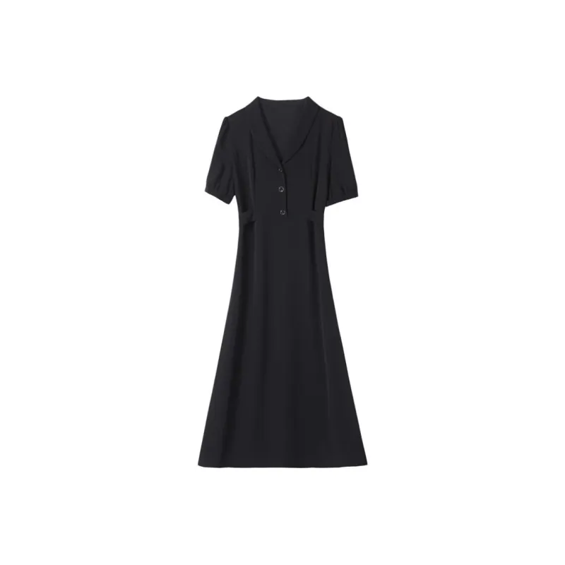 Mu Xiao Xin Short Sleeved Dress Women's-0