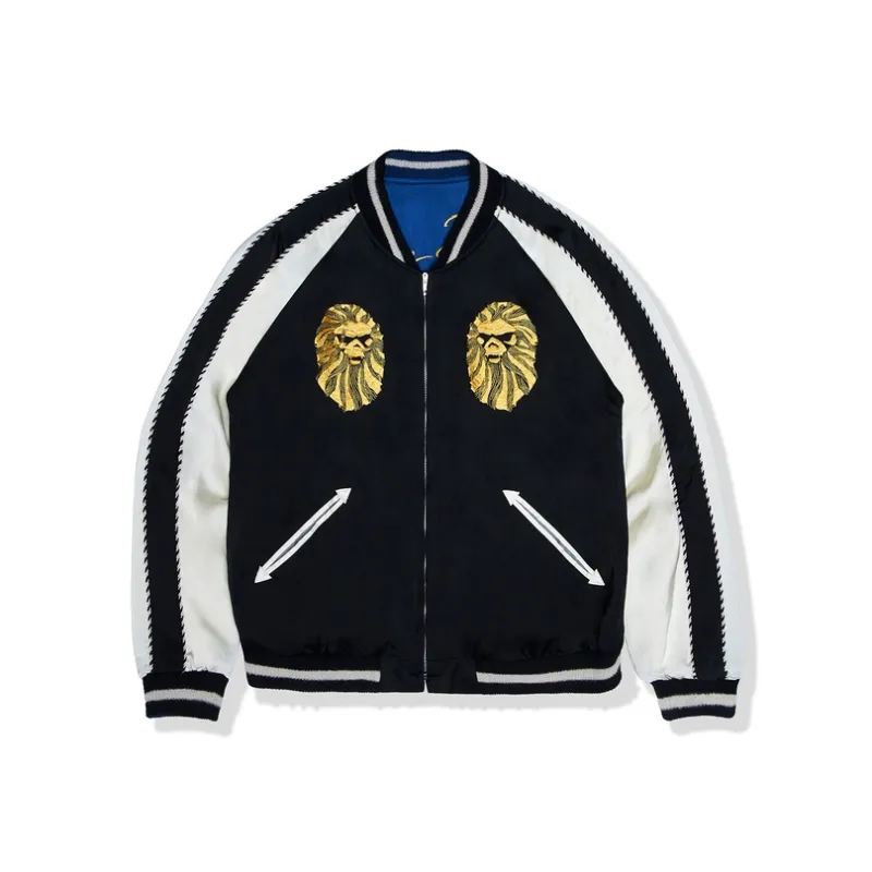 Bape Mt. Fuji Apehead Souvenir Suka Jacket-0