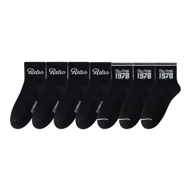 7 SEVFUN Unisex Mid-Calf Socks-28