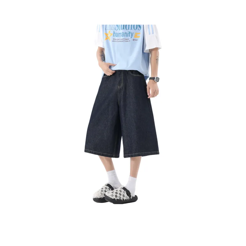 SOLIDITY Denim Shorts Unisex-4