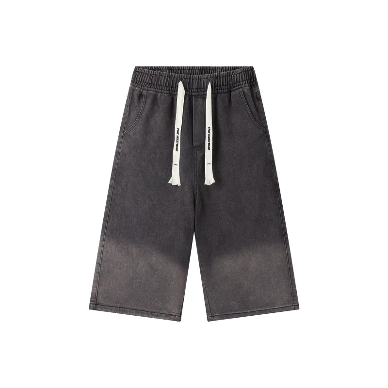 Journey To The West Denim Shorts Unisex-0