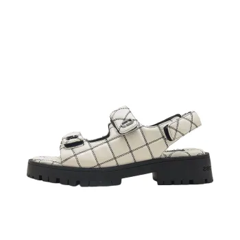 MARC JACOBS Sunny Sport One Strap Sandals 4cm Women's White