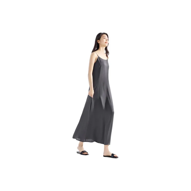 IHIMI Slip Dresses Women's Space Stone Gray-0