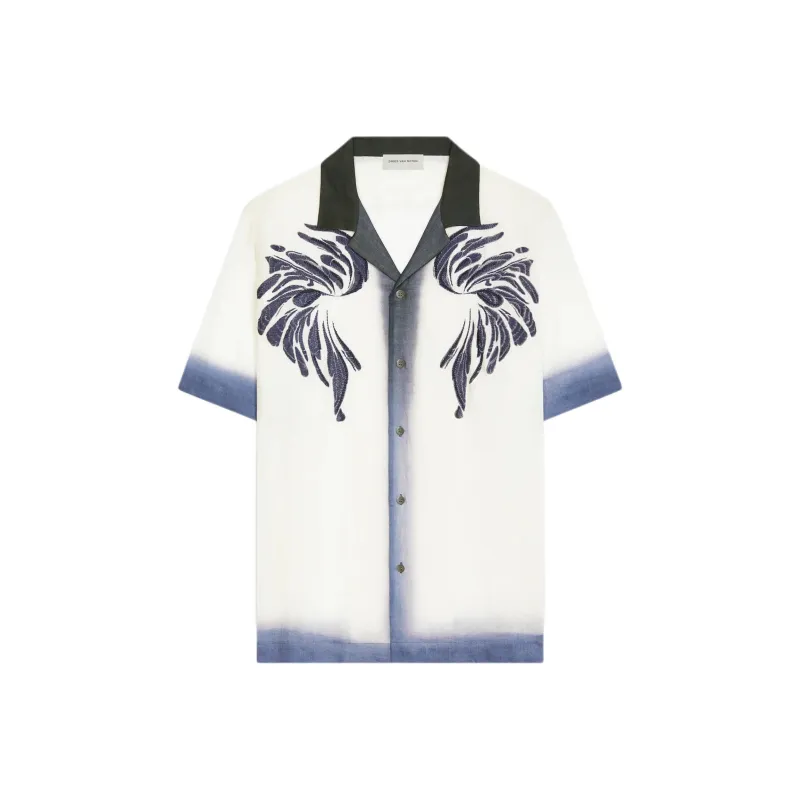 DRIES VAN NOTEN Shirt Men's Blue White-0