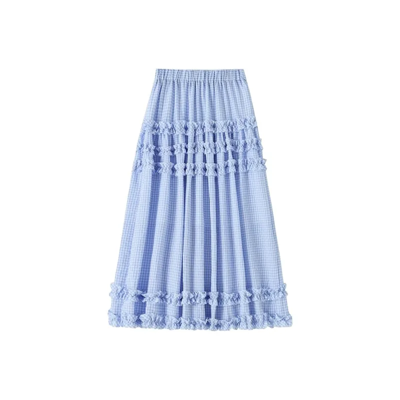 MISS VIGOR Casual Long Skirt Women's-0