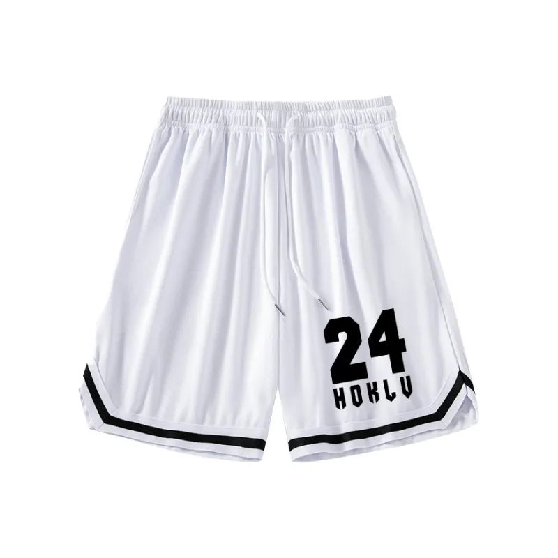 HOKLV Casual Shorts Unisex-18