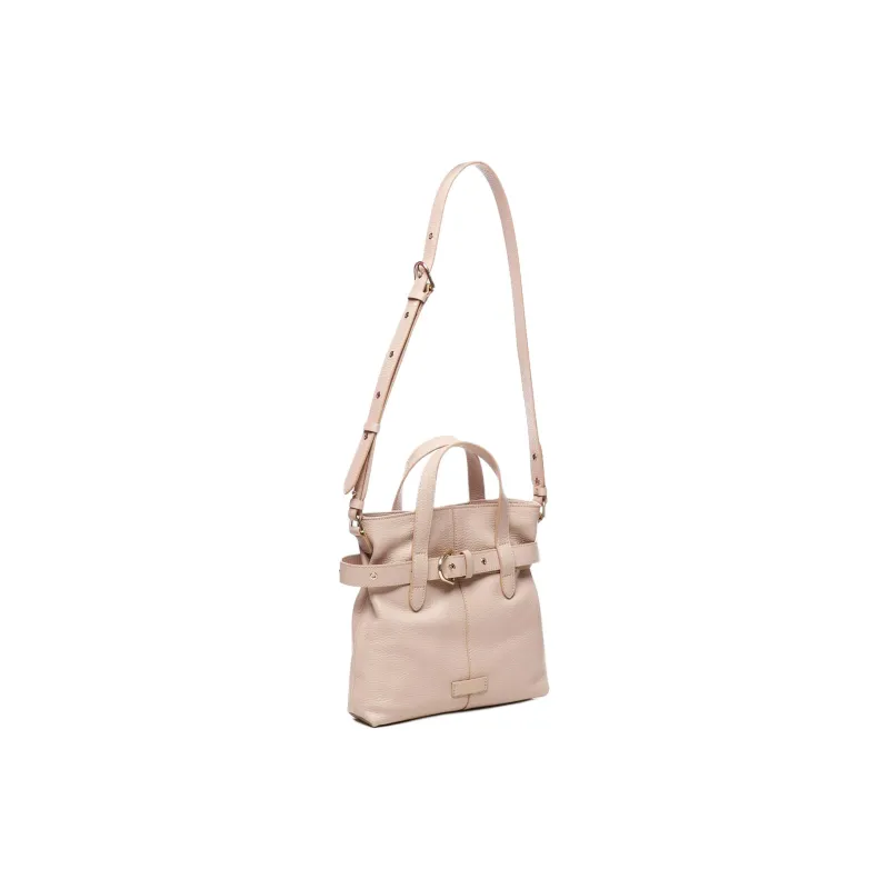 COCCINELLE Cow Leather Bucket Bag, Shoulder Bag, Crossbody Bag, Handbag Women's Pink-1