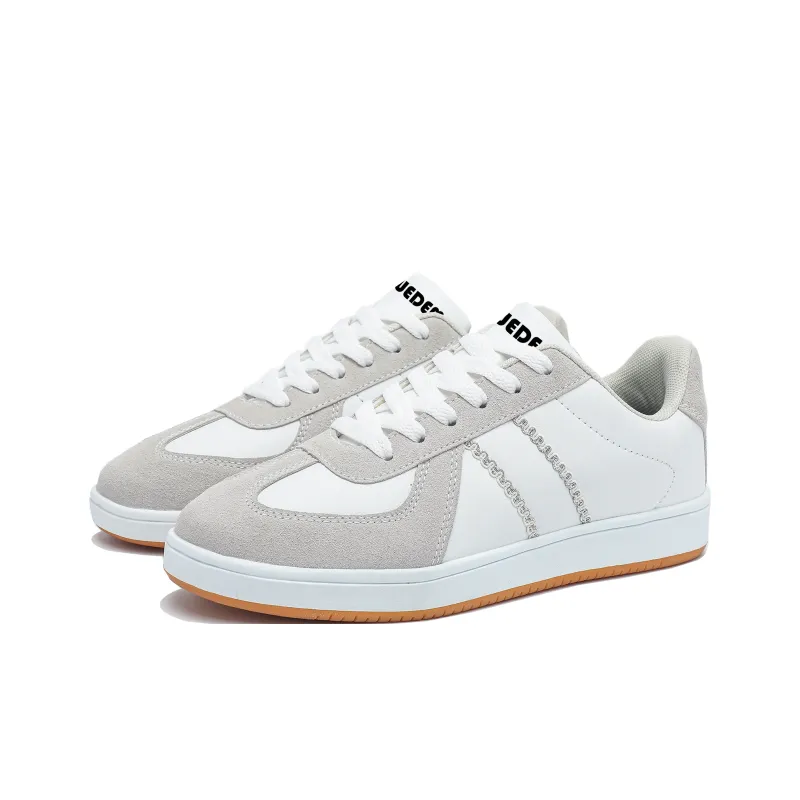 YUEDEMA Slip Resistant Cushioning, Abrasion Resistant, Lightweight, Height Increasing Low Top Skateboard Shoes Unisex-10