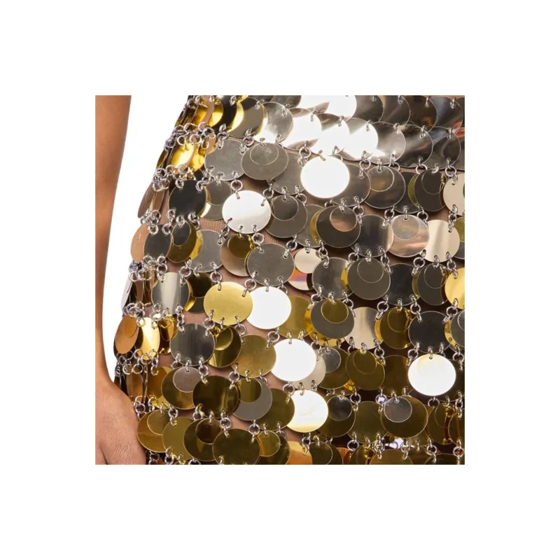 Paco Rabanne Gradient effect Mini Skirt-5