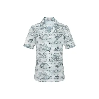 SAINT ANGELO Shirts Unisex Meteorite Gray Green