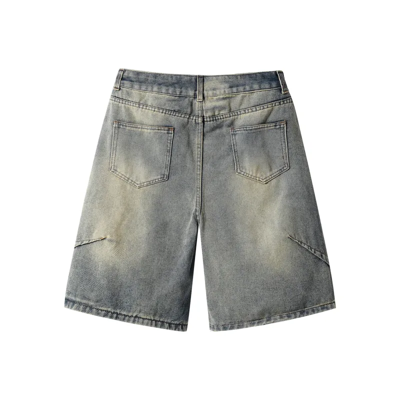 Journey To The West Denim Shorts Unisex-1