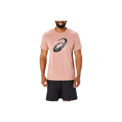 Asics T Shirts Men Sour Plum 600