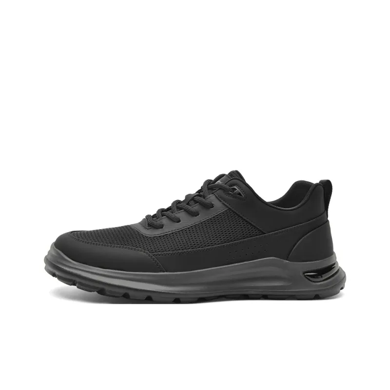 SEPTWOLVES Low Top Casual Shoes Men's Black-1