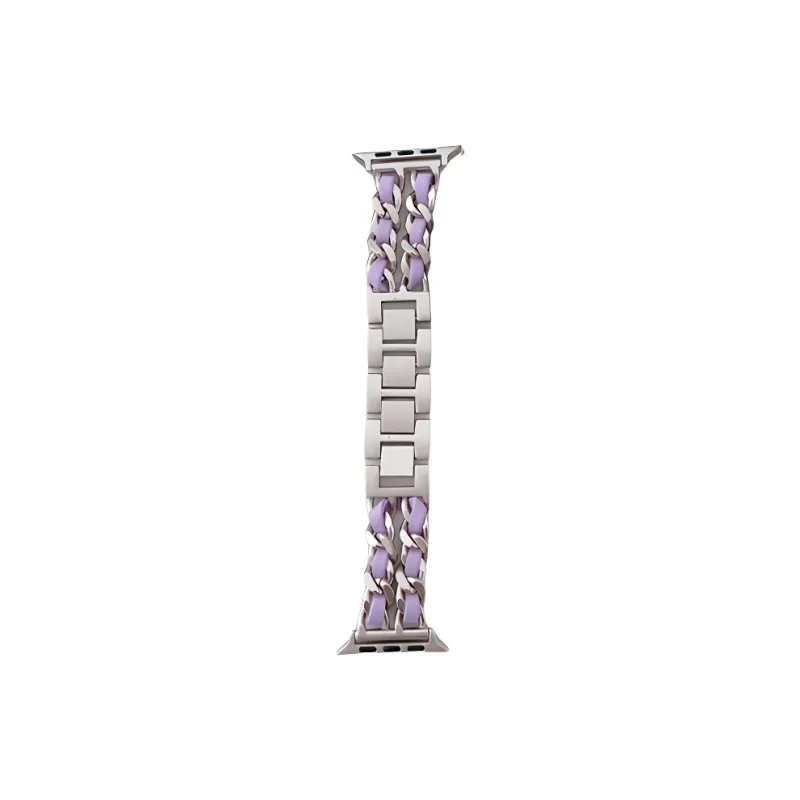 KVZUVUU Apple Compatibility Watch Band Metal-8