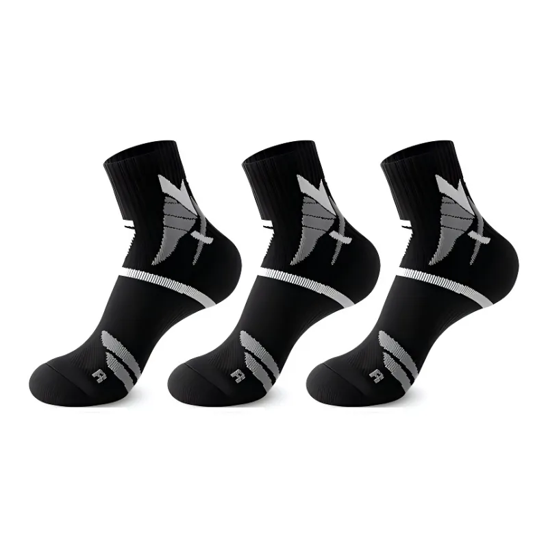 JIAZINI Basketball Socks Men's 3 Pack-12